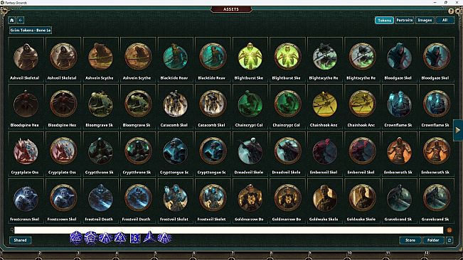 Fantasy Grounds - Grim Tokens - Bone Legion