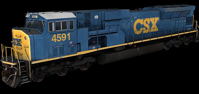 Trainz Plus DLC - CSX Transportation - EMD SD80MAC YN3