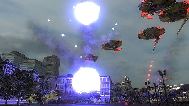 EARTH DEFENSE FORCE 5 - Wing Diver Weapon: Starburst