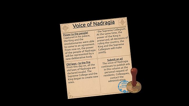 Laws of Nadragia