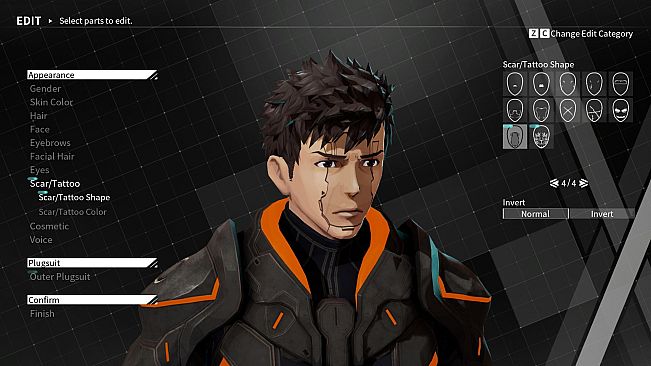 DAEMON X MACHINA - Outer Facial Features Bundle 1