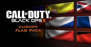 Call of Duty: Black Ops II - European Flags of the World Calling Card Pack