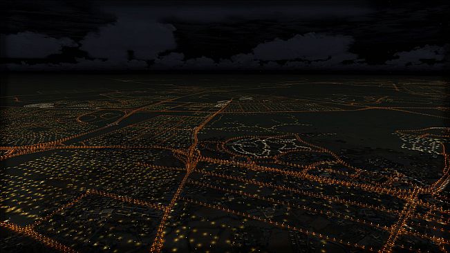 FSX Steam Edition: Night Environment: Dubai Add-On