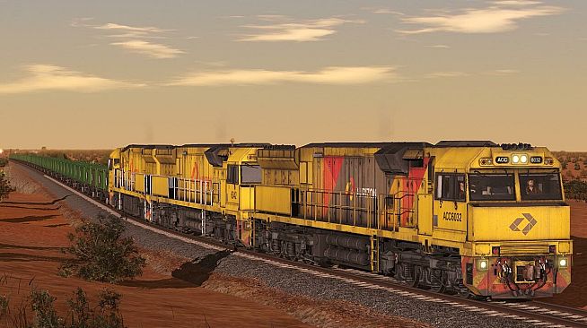 Trainz 2019 DLC - C44aci Locomotive - Aurizon Pack