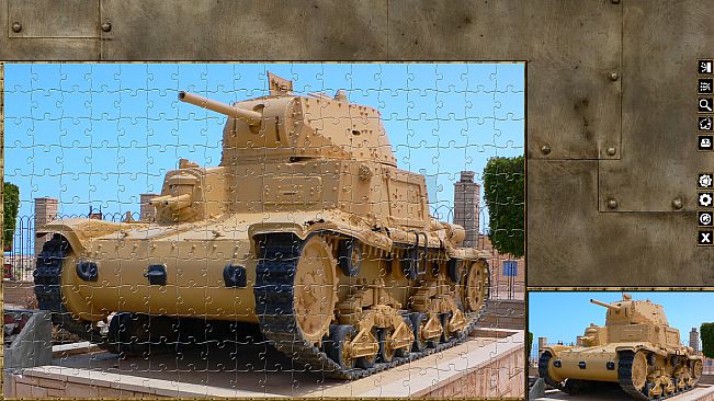Pixel Puzzles WW2 Jigsaw - Pack: Italian Tanks
