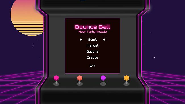Bounce Ball: Neon Party Arcade