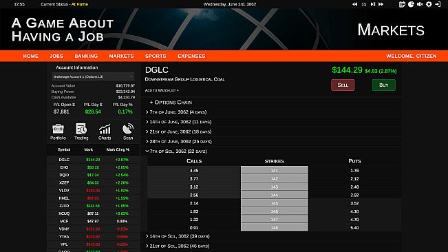 A Game About Having A Job