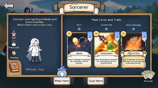 3 Minute Heroes - Snow Queen (Sorcerer Skin)