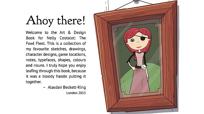 Nelly Cootalot: The Fowl Fleet - Artbook