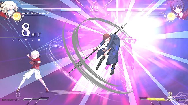 MELTY BLOOD: TYPE LUMINA - Mario Round Announcements