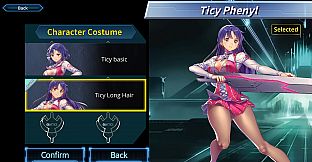 Battle Heroine Crisis COSTUME : Ticy Long Hair