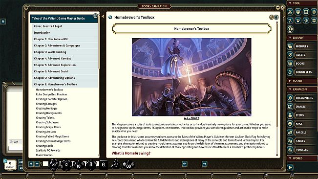 Fantasy Grounds - Tales of the Valiant: Game Master's Guide