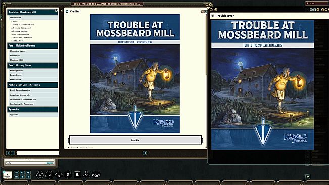 Fantasy Grounds - Trouble at Mossbeard Mill