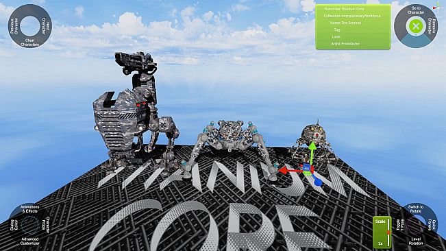 Figurine Scene Simulator: Titanium Core (Premium Unlock)