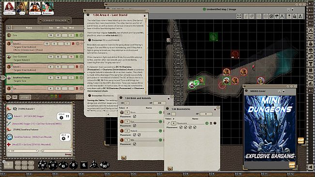 Fantasy Grounds - Mini-Dungeons Bundle #201-205