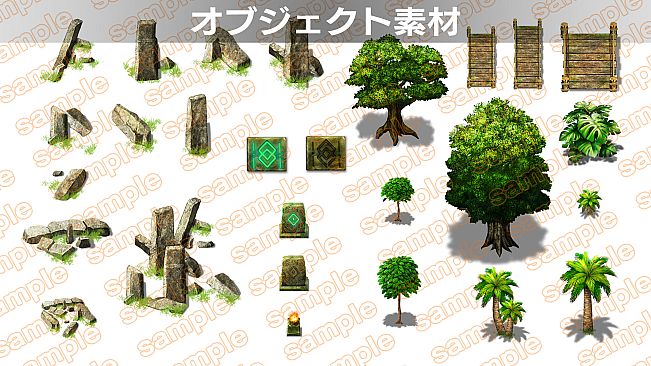 Single-picture map collection of materials3
