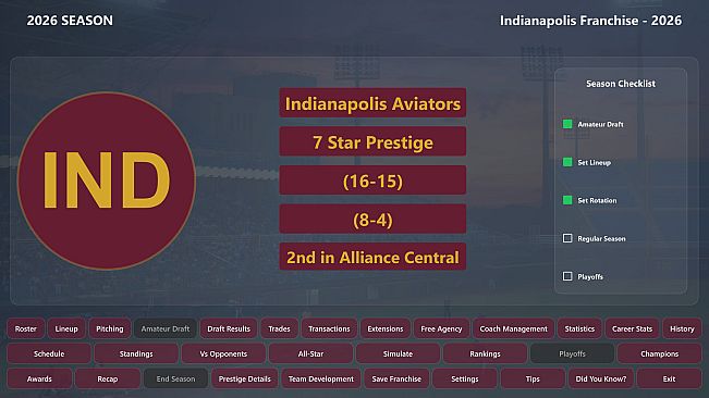 Pro Baseball: Franchise Builder