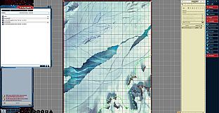 Fantasy Grounds - Starfinder RPG - Flipmat - Ice World