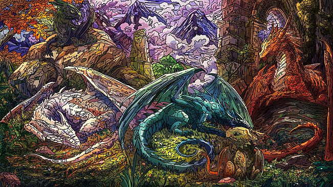 100 Dragon Cats - Artbook