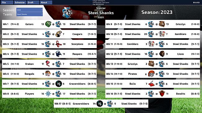 Greats of the Gridiron