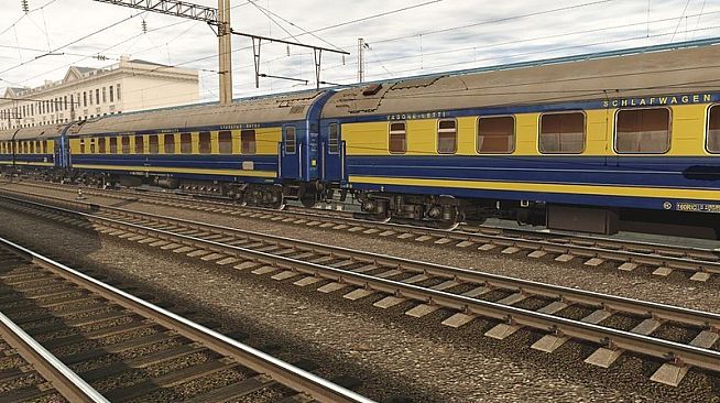 Trainz Plus DLC - RZD-UZ-RIC Wagons Praha