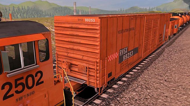 Trainz Plus DLC - RVSX Vegetation Control Train