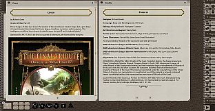 Fantasy Grounds - D&D Adventurers League EB-17 The Final Tribute