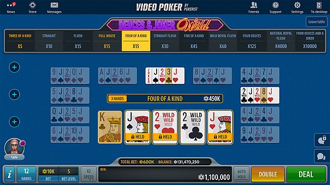 Video Poker by Pokerist