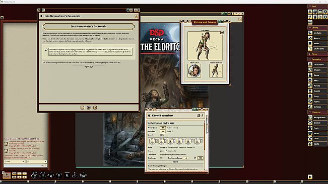 Fantasy Grounds - D&D Vecna: Nest of the Eldritch Eye