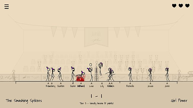 Paper Volleyball