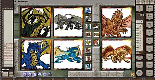Fantasy Grounds - Gaming #5: Dragons & Giants (Token Pack)