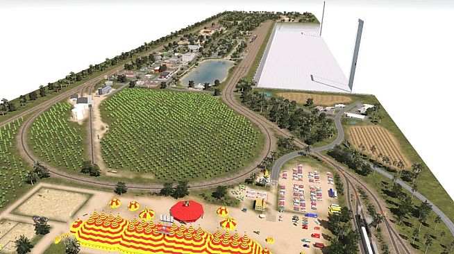 Trainz 2022 DLC - Florida Rail Road Museum Model Railroad