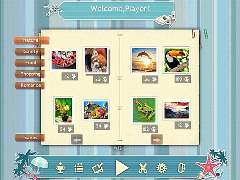 Jigsaw Puzzle Beach Season