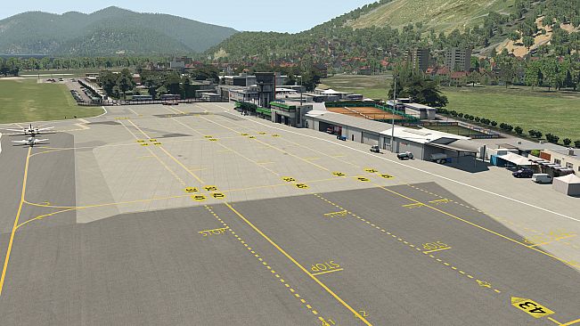 X-Plane 11 - Add-on: Aerosoft - Airport Lugano