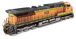 Trainz 2022 DLC - KCS C44-9W 4400-4469 (EX-BNSF)