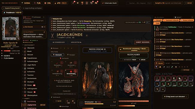 The Ash Remembers – Hero Background: The Burning Cathedral