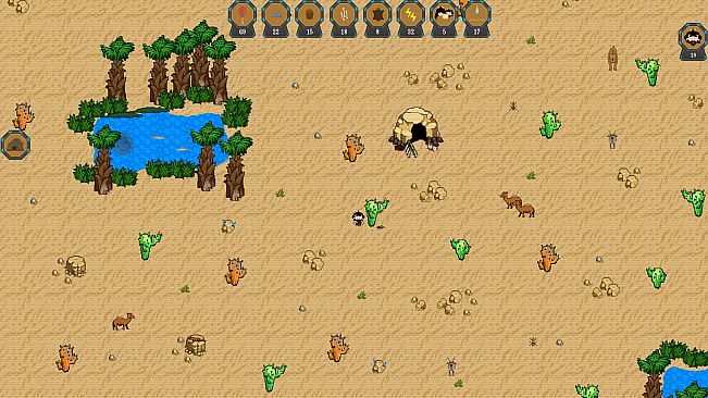 Pixel Caveman