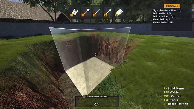 Bunker Builder Simulator: Prologue
