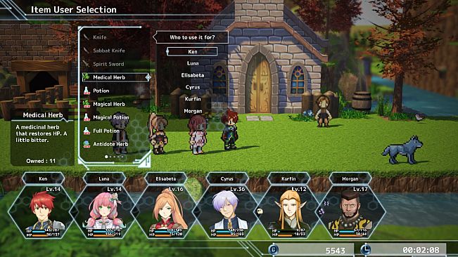 RPG Developer Bakin Layout Data Sci-Fi