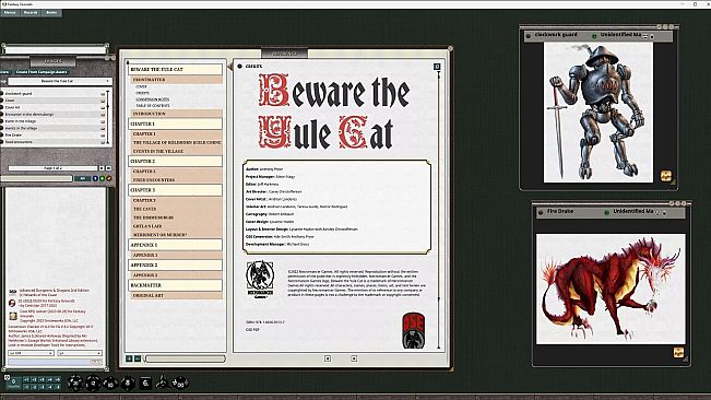 Fantasy Grounds - Beware the Yule Cat (2E)