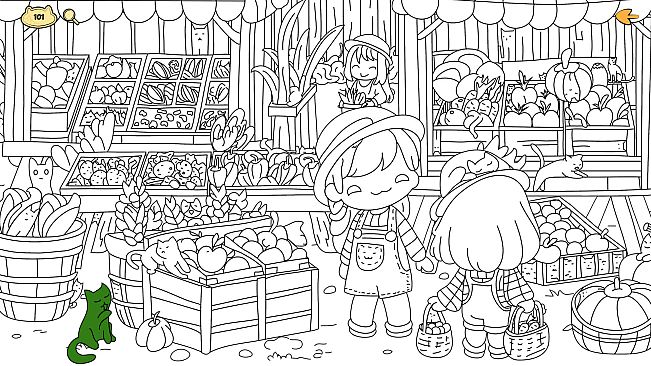 Small Town Filled With Cats