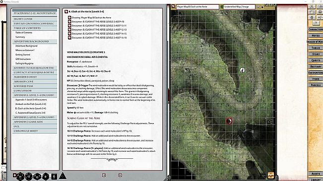 Fantasy Grounds - Pathfinder 2 RPG - Pathfinder Society Scenario #2-02: Mountain of Sea and Sky