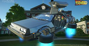 Planet Coaster - Back to the Future Time Machine Construction Kit