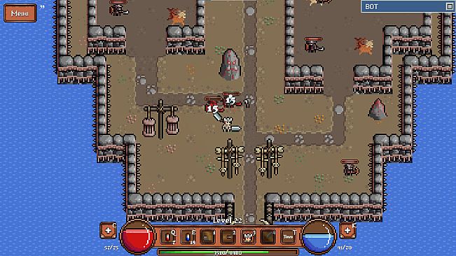 Game About Botting in an MMORPG