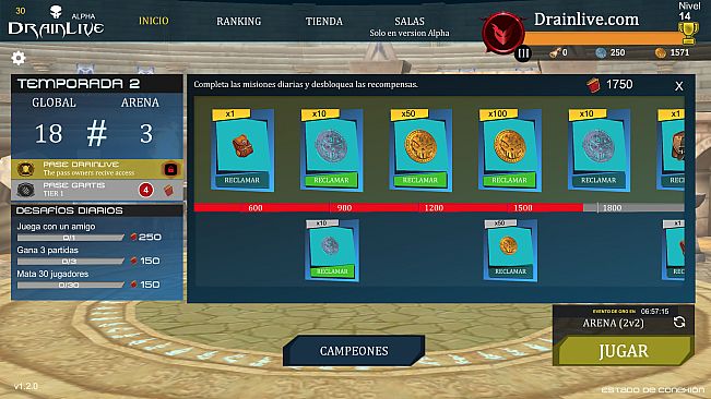 Battle Pass - Drainlive