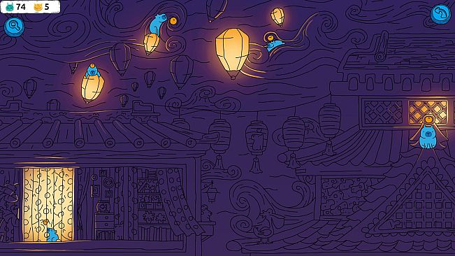 Hidden Capybaras with Orange