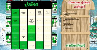 Christmas Movie Bingo