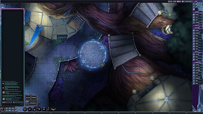 Fantasy Grounds - Starfinder 2 RPG - Flip-Mat: Renegade Outpost