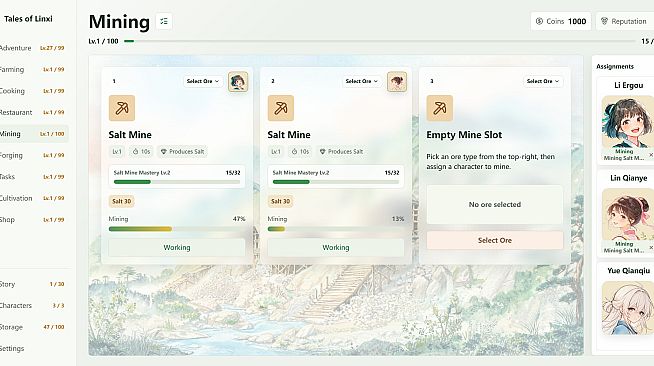Tales of Linxi: Idle Wuxia Village