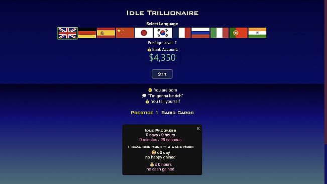 Idle Trillionaire